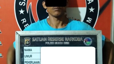 Dicurigai Sebagai Pengedar Narkoba, Pemuda di Muara Enim Diringkus Polisi