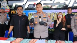 Selamatkan 15.000 Jiwa Anak Bangsa : Polres Metro Bekasi Kota Bongkar Jaringan Narkoba Bekasi-Bogor-Depok, 14 Ribu Butir Ekstasi Disita